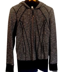 Lululemon Stride Hooded Jacket with Rose Gold Zipper